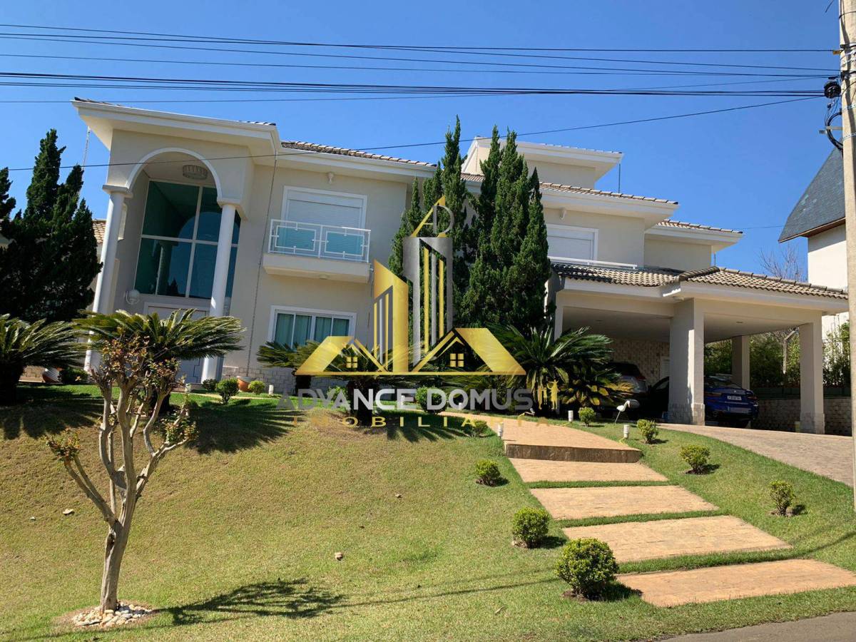 Casa de condomínio no Vale do Lago Residencial  com 4 quartos, 492m², à venda em Sorocaba, Caguassu - Advance Domus Imobiliária