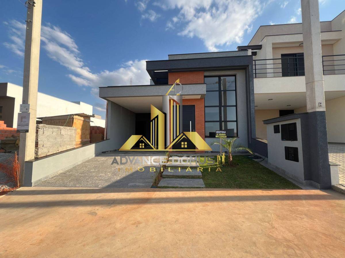 Casa Térrea Nova à Venda - Condomínio Villagio Wanel - Sorocaba/SP - Advance Domus Imobiliária