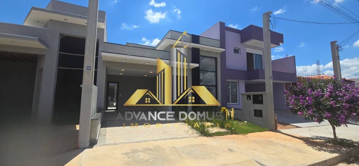 Casa térrea nova no Condomínio Villagio Wanel – Sorocaba - Advance Domus Imobiliária
