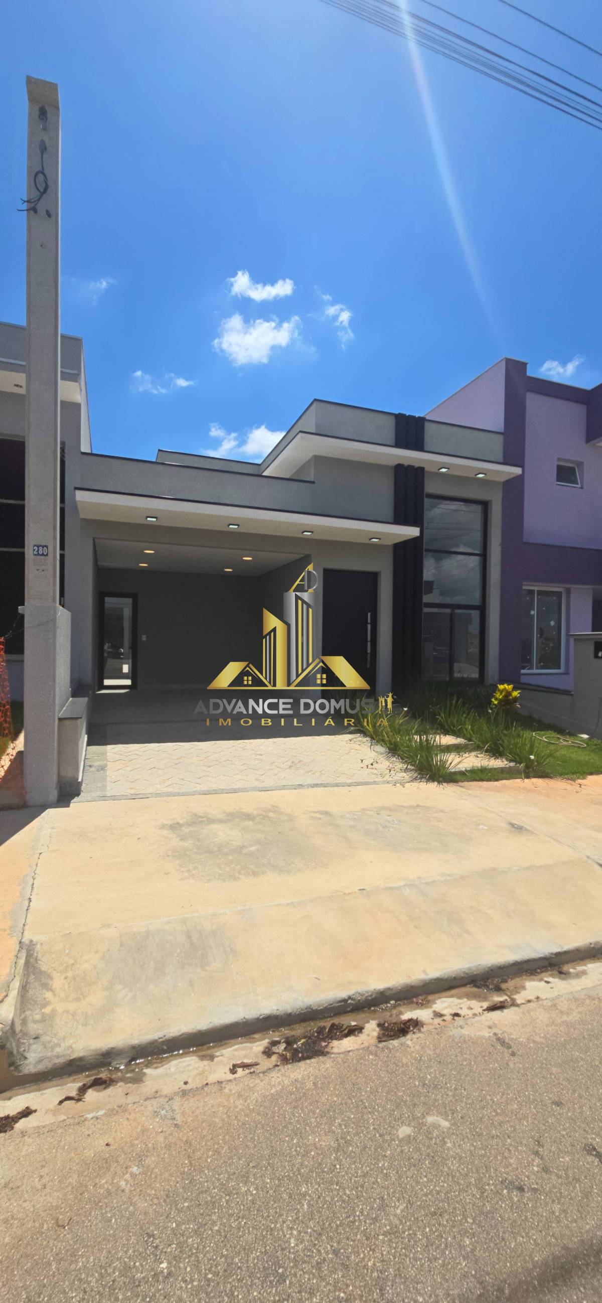 Casa térrea nova no Condomínio Villagio Wanel – Sorocaba - Advance Domus Imobiliária